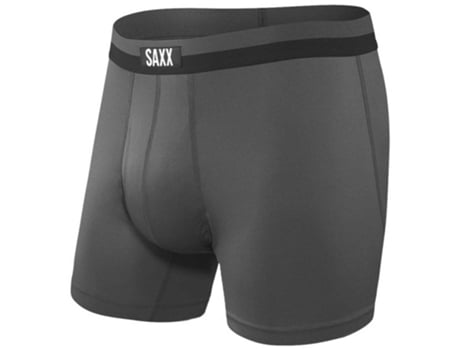 Ropa interior para Hombre SAXX UNDERWEAR Sport Mesh Fly Gris para Montaña (S)