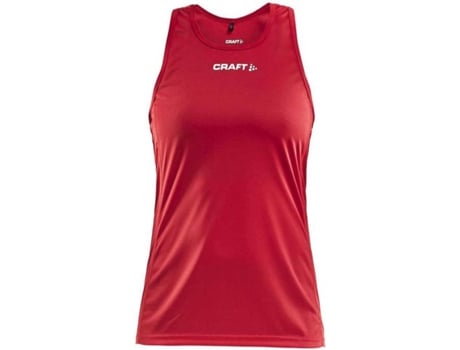 Camiseta de Mujer para Fitness CRAFT Rush Rojo (XL)