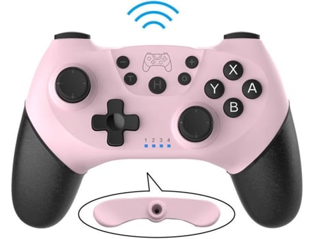 Nintendo Switch Pro Alin515-1 Mando DIGITALLAB Inalámbrico Rosa