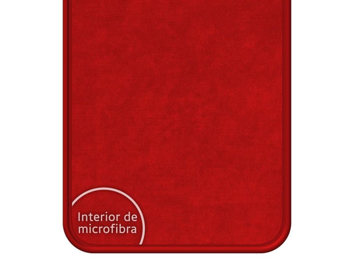 Funda Silicona Líquida Ultra Suave Xiaomi 13 Lite 5g Color Roja