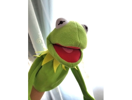 Títere de Mano de Peluche de Felpa Bebé Kermit 40Cm