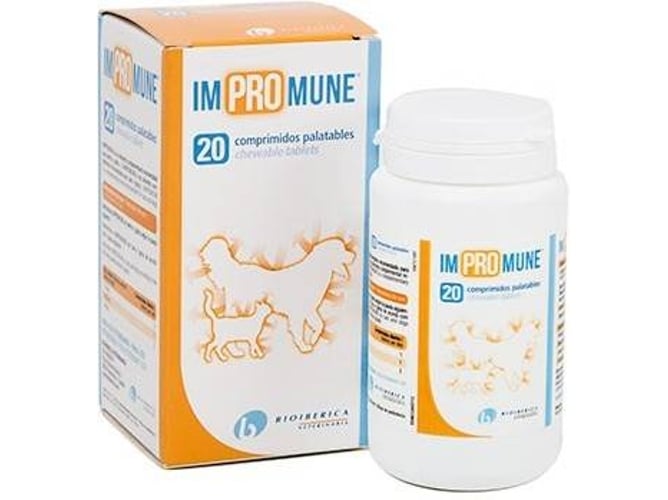 Complemento Alimenticio Para perros y gatos bioiberica impromune 20cap