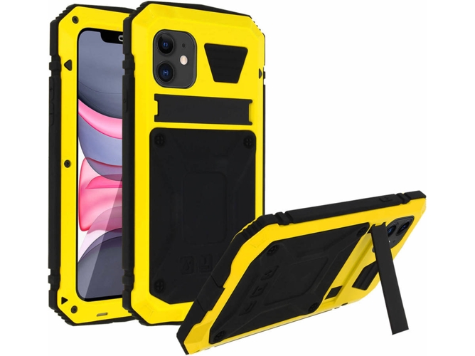 Funda iPhone 11 AVIZAR BACK-TANK-YL-IP11 Amarillo