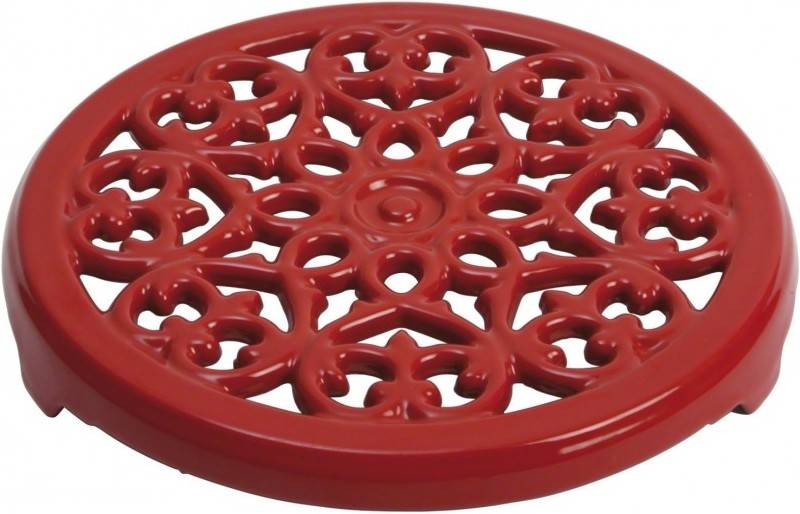 Base para Ollas STAUB (Rojo - Hierro Fundido - 23 cm)