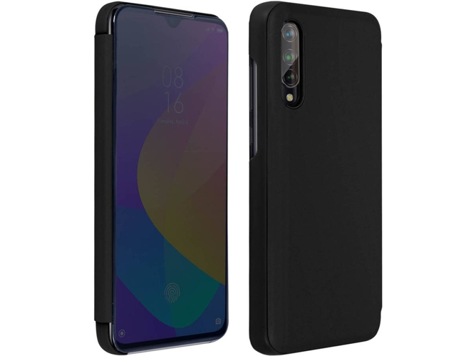 Funda Xiaomi Mi 9 Lite AVIZAR Espejo Negro