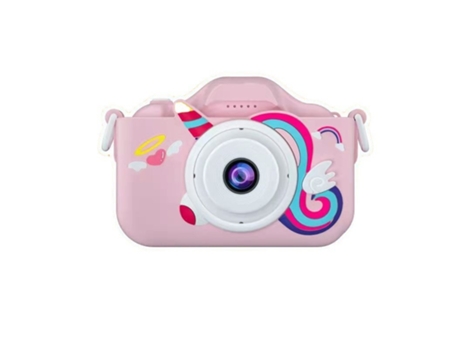 Cámara de Impresión Instantánea ENKERS Tarjeta 32G 1080P HD 2000W Pantalla HD de 2,0 pulgadas Rosa