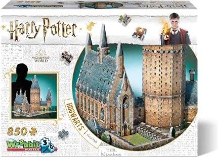 Puzzle WREBBIT 3D Harry Potter Hogwarts Great Hall 3D (Edad Mínima: 4)