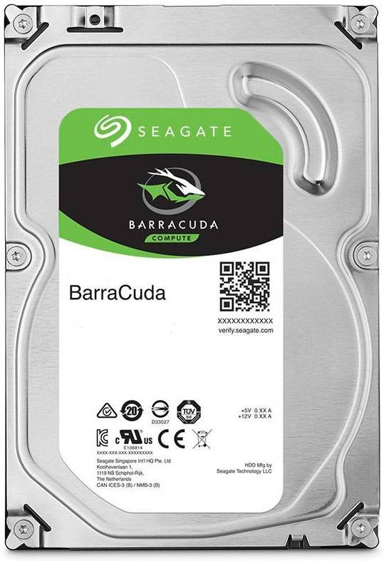 Disco HDD Interno SEAGATE 1TB BARRACUDA (1 TB - SATA - 7200 RPM)