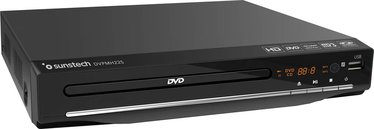 Reproductor de DVD SUNSTECH DVPMH225