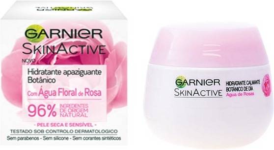 Garnier Active Crema calmante con agua de rosas piel sensible 50 ml facial skinactive