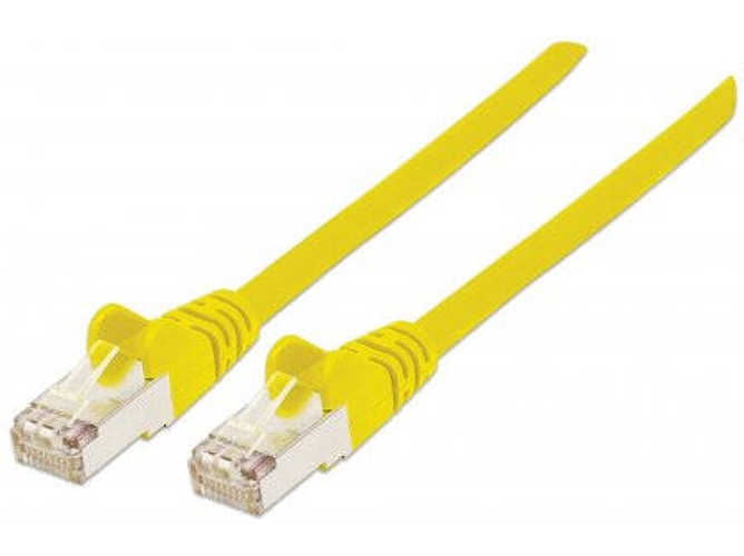 Cable de Red INTELLINET (RJ45 - 50 cm - Amarillo)