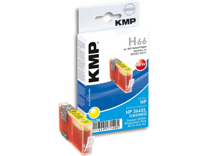 Cartuchos de tinta KMP H66