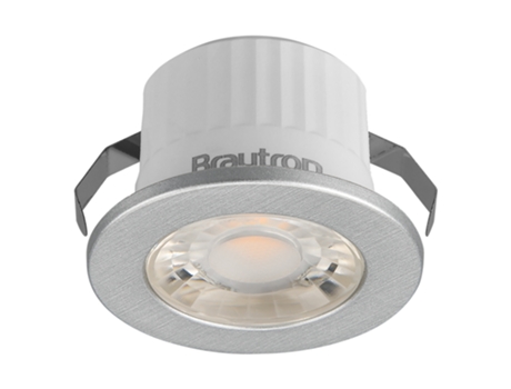 Mini Round LED Silver Silver 3W 6500K IP54 BRAYTRON