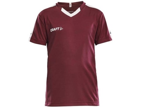 Camiseta de Hombre para Fútbol CRAFT Progress Contrast Negro (122 / 128 cm)