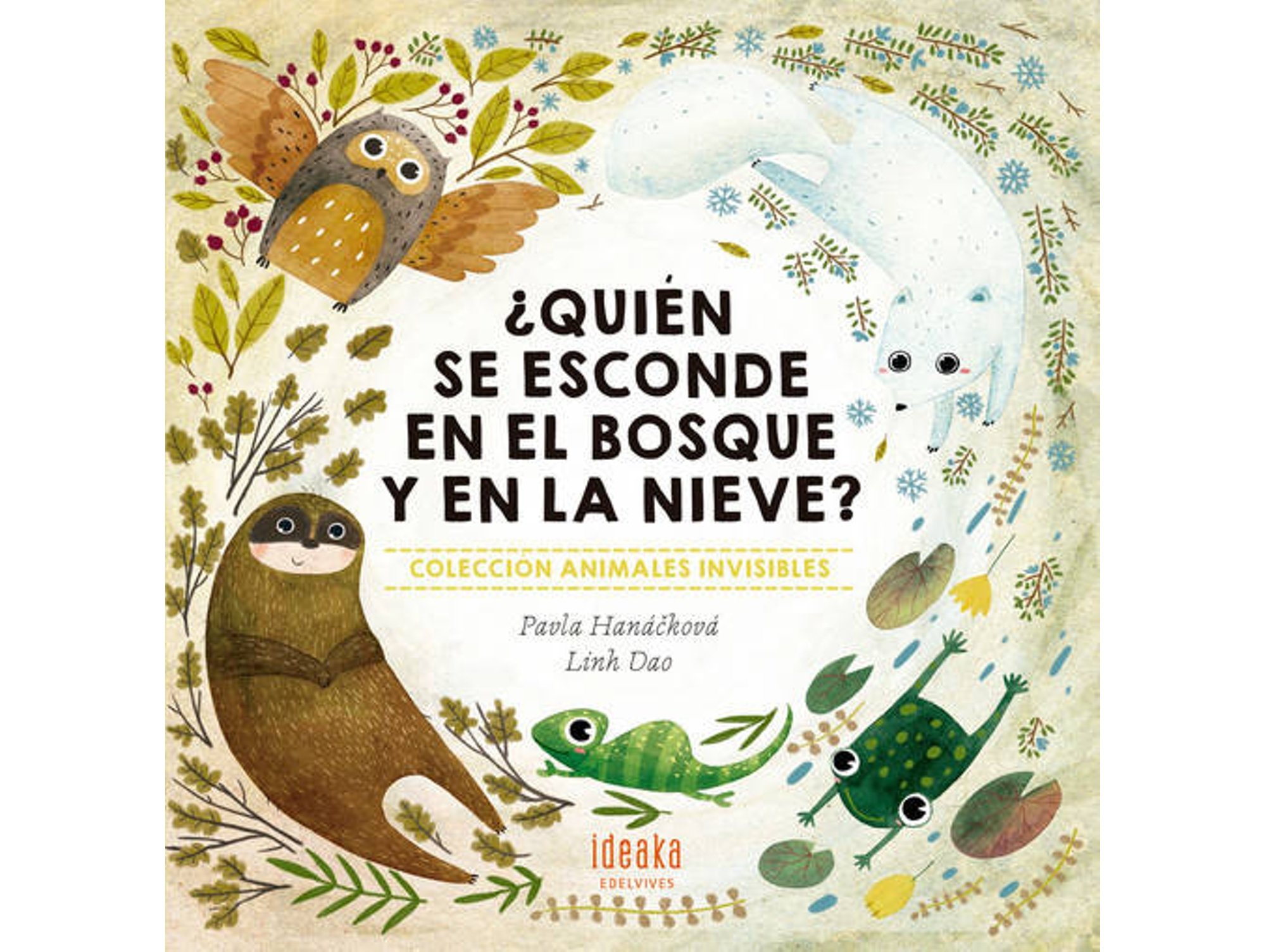 Libro ¿Quien Se Esconde En El Bosque Y En La Nieve? de Varios Autores