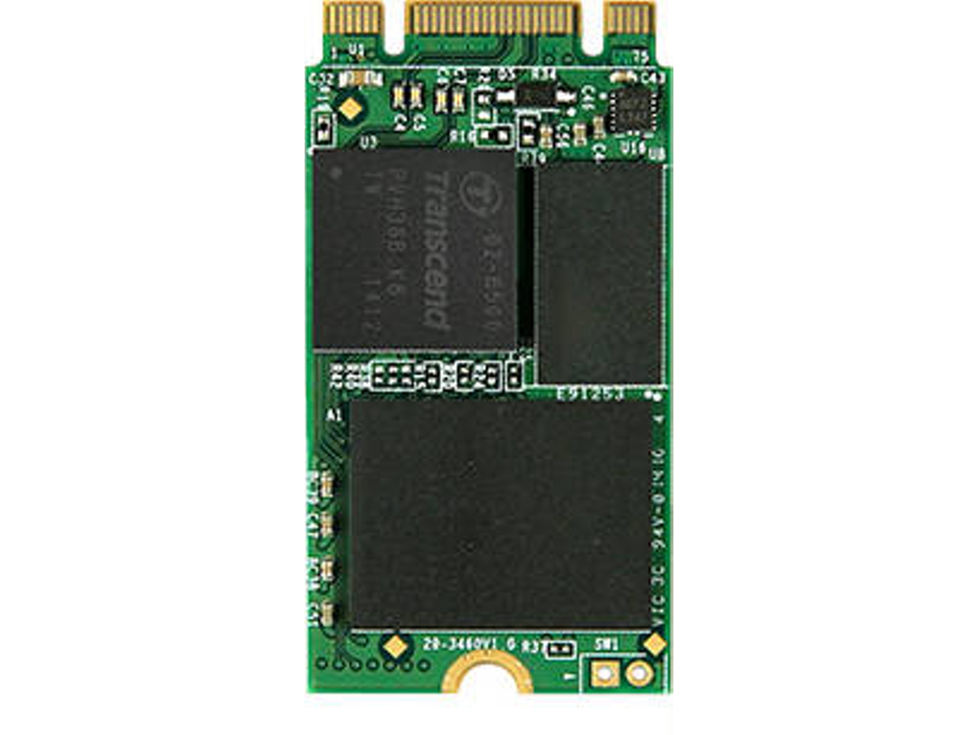 Disco SSD Interno TRANSCEND MTS400 (128 GB - M.2 SATA - 560 MB/s)