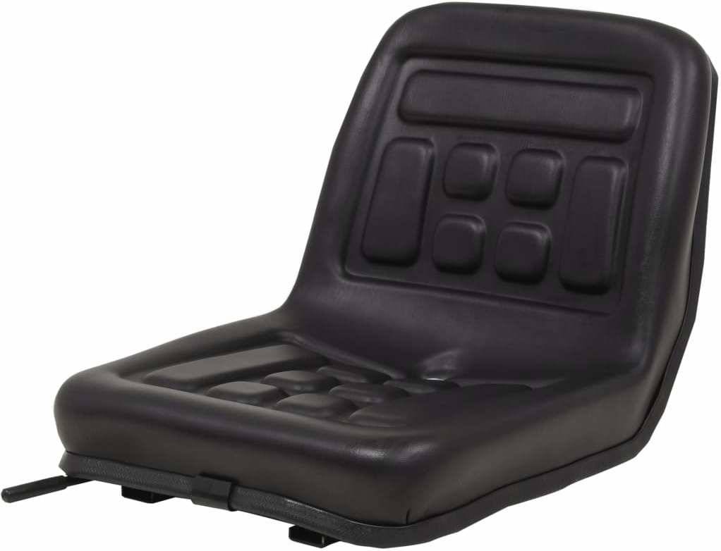 Asiento de Tractor Universal VIDAXL (Negro - PVC)