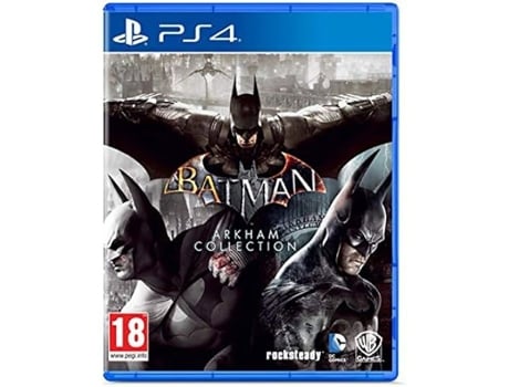 Videojuego Warner Batman Arkham Collection Importarlo Warner Bros. Negro con cable óptico