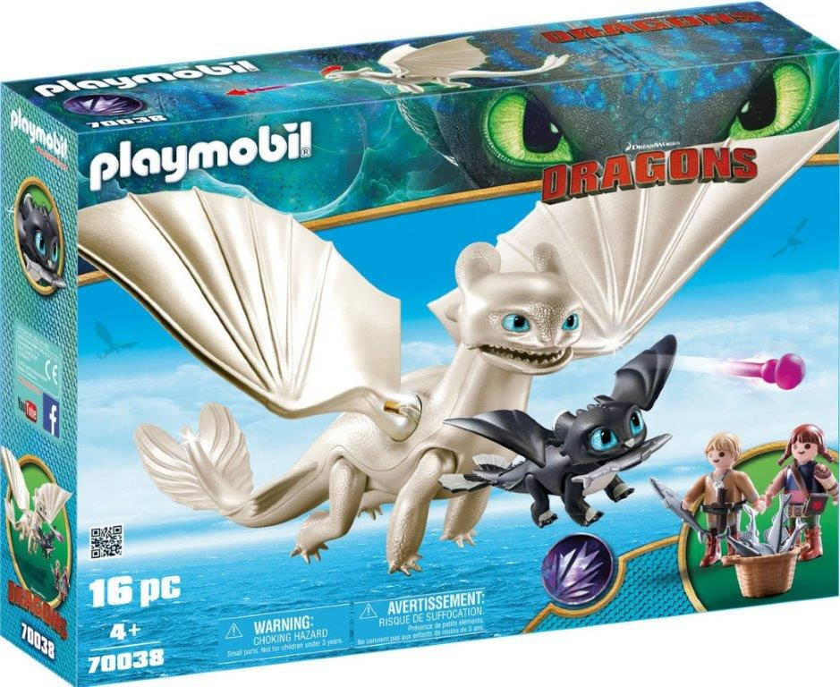 PLAYMOBIL Dragons: 70038 (Edad Mínima: 4 - 16 Piezas)