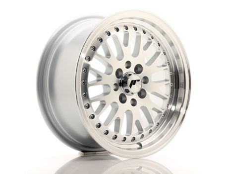 Llanta Japan Racing Jr10 15''X7 Et 30 4X100 4X108 Cb 74,1 Silver