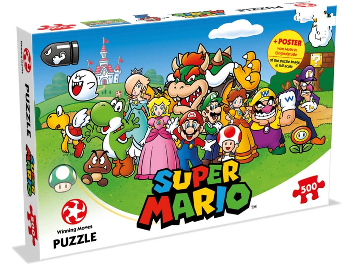 Multipack Memory 3 Puzzle Super Mario, Puzzle fino a 99 pezzi, Ravensburger