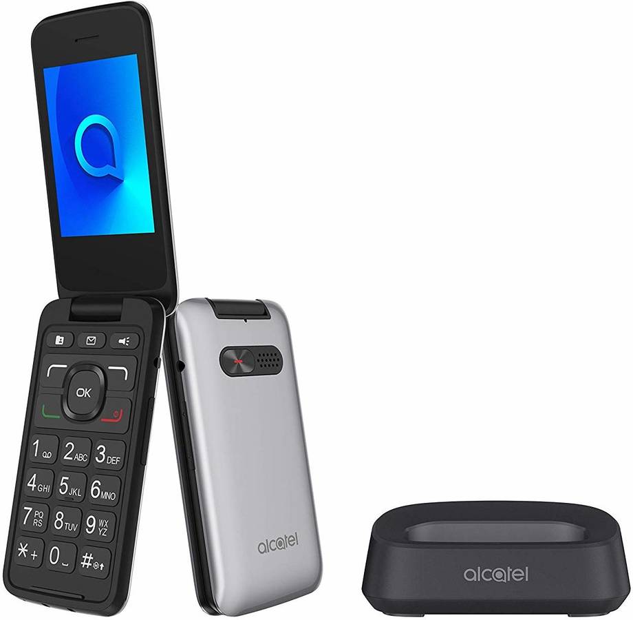 Teléfono Móvil ALCATEL 3026X (2.8'' - 3G - Plateado)