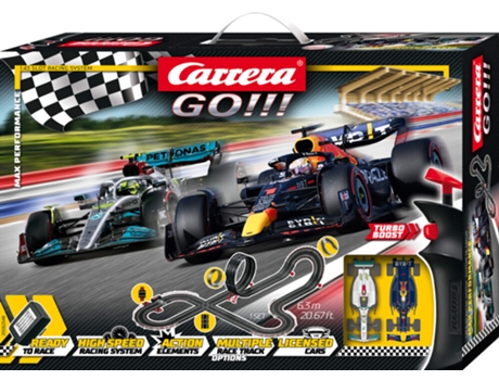 Set de pistas y vehículos de carreras CARRERA Performance (6 anos)