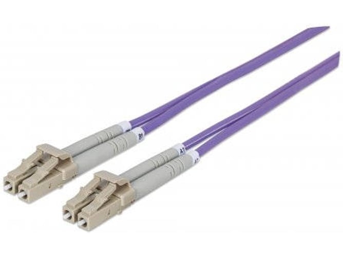 Cable de Fibra Óptica INTELLINET (2 m - Morado)