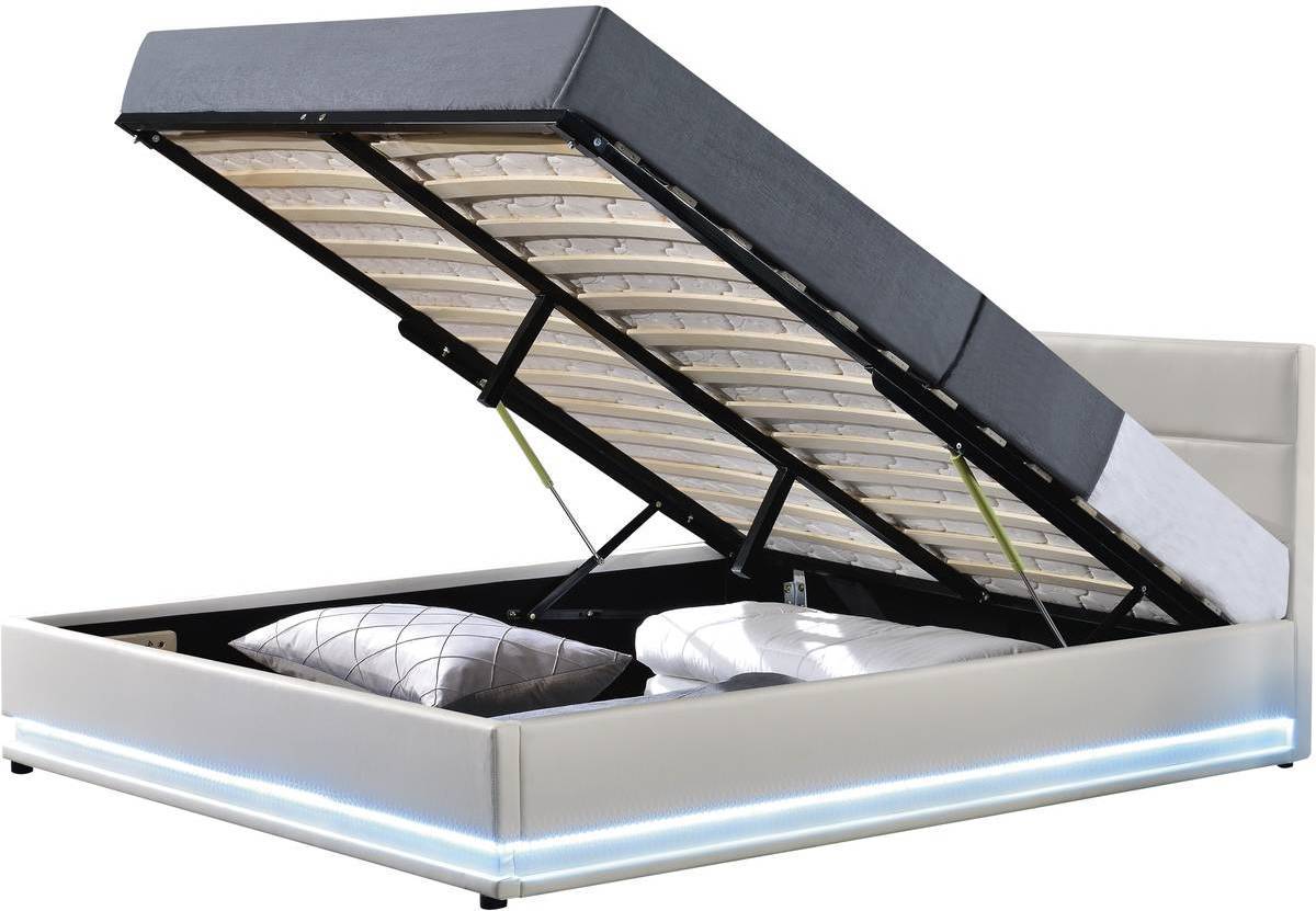 Cama Et Jardin anastasia compatible con colchón160x200 cm led 160 200