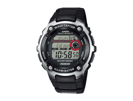 Reloj CASIO Hombre (Resina - Plateado)