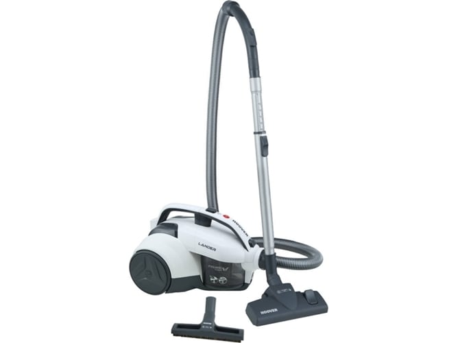 Hoover Lander La10 aspirador sin bolsa cepillo para suelos duros y alfombras polvo accesorio rincones 700 w 1.2 litros 78 decibelios blanco la71la10011 28 12 la71la10 a2 1.2l