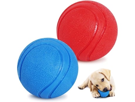 Dog Ball Toy Bouncy Ball Dog Juguete Interactivo Para Perros Indestructible ELKUAIE