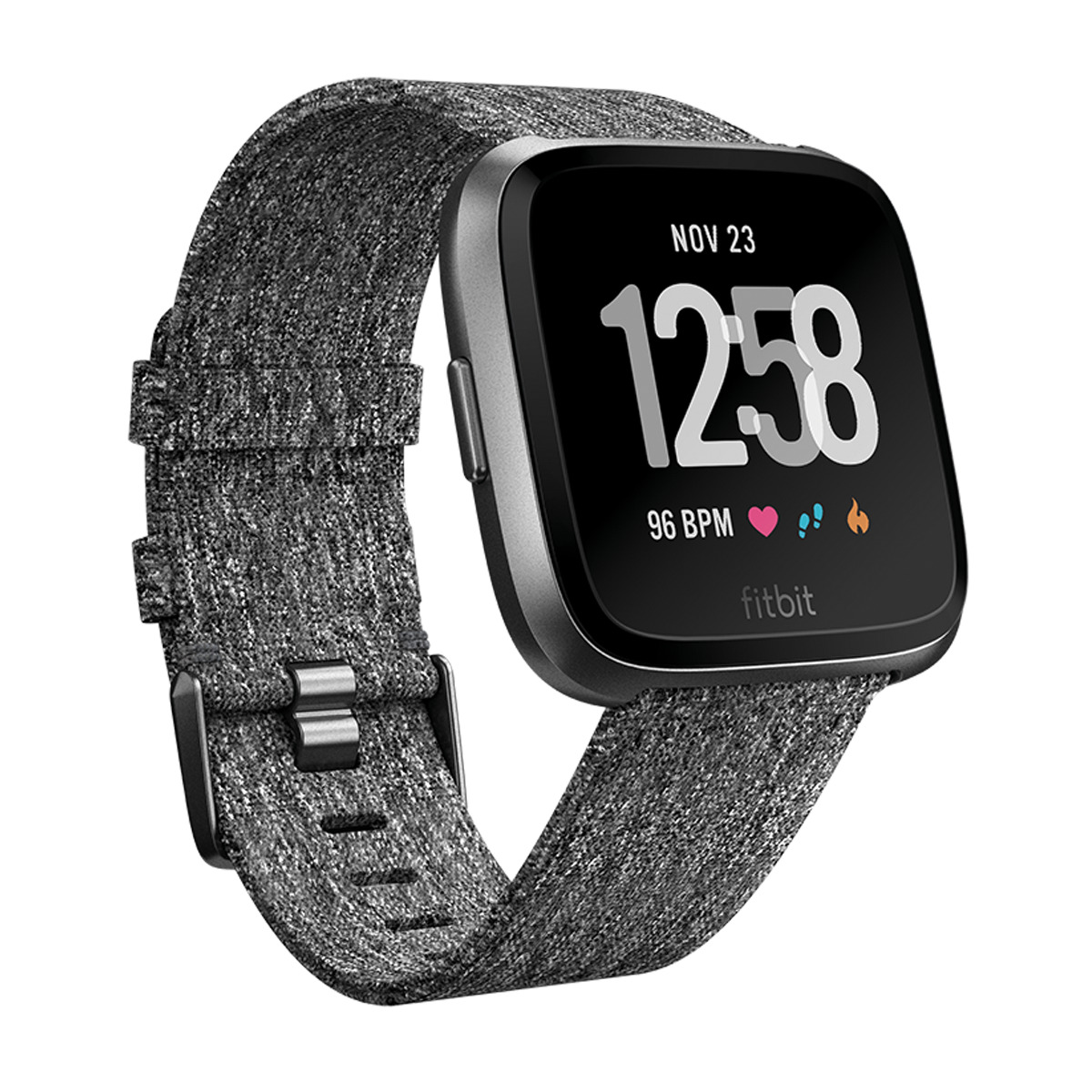 Reloj deportivo FITBIT Versa Granito (Bluetooth - 4 días de autonomía - Pantalla táctil - Gris)