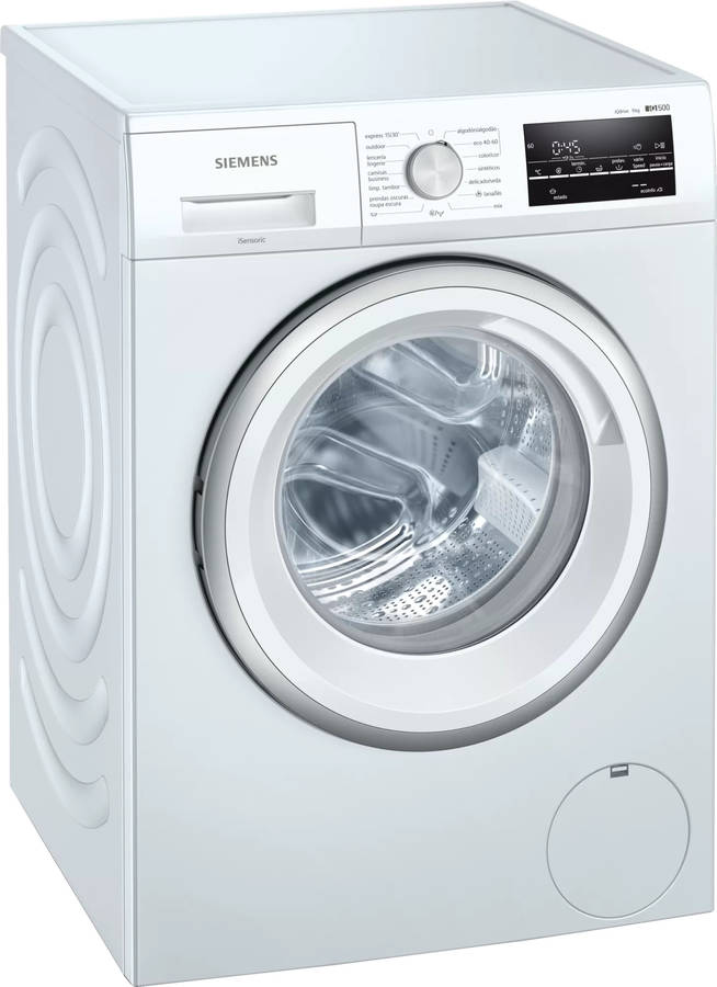 Lavadora SIEMENS WM12UT64ES (9 kg - 1200 rpm - Blanco)