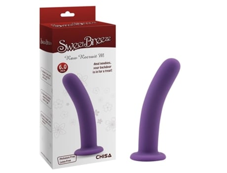 VPMKP-Vibrador para Arnés Raw Recruit M Purpura CHISA