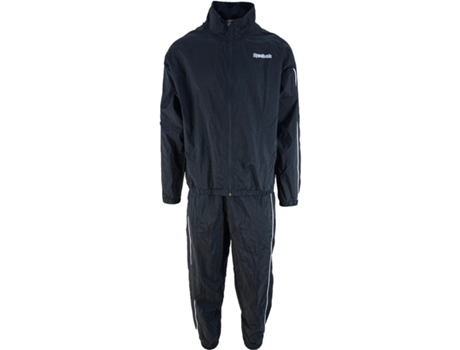 Chándale de Hombre para Fitness REEBOK Chandal Essentials Piping Negro (shoes//eu/S)