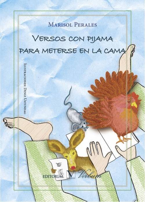 Libro Versos Con pijama para meterse en la cama de marisol perales español tapa blanda