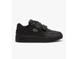 Zapatillas LACOSTE T-Clip Cadet Niños (30 - Negro)