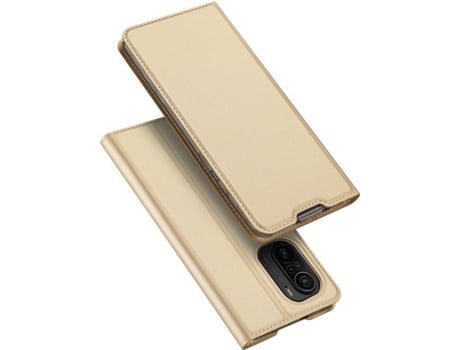 Funda Xiaomi Redmi K40 Pro Plus/K40 Pro/K40/Poco F3 DUX DUCIS Skin Pro (Dorado)