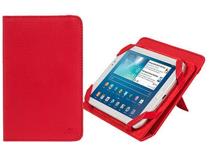 Funda Tablet RIVACASE 3202 RED (Universal - 7'' - Rojo)