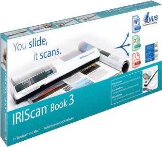 Iriscan Book 3 900 x dpi escaner portatil blanco a4