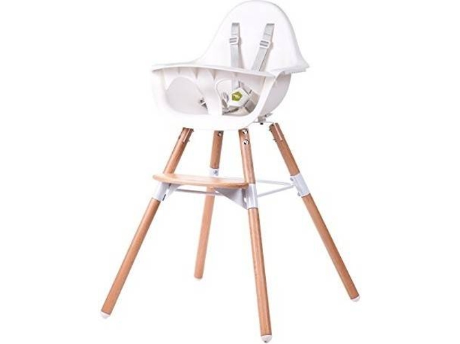 CHILDWOOD Trona para bebé 2-in-1 Evolu 2 blanco CHEVOCHNW