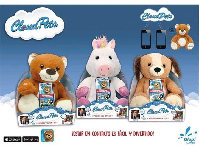 Peluche Glop Games cloud pet