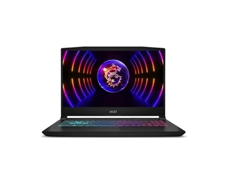 Portátil MSI Katana 15-487xes (15.6'' - Intel Core i7-13620H - RAM: 32 GB - 1 TB SSD - Nvidia Geforce RTX 4060)