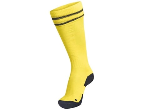 Calcetines para Hombre HUMMEL Element Fooball Amarillo para Fútbol (EU 35 - 38)