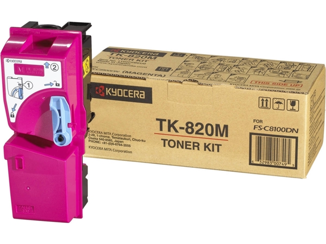 Cartuchos de tóner KYOCERA TK-820M