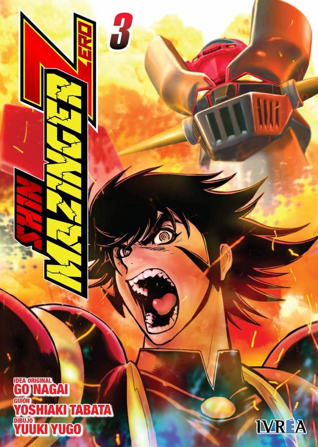 Libro Shin Mazinger Zero 3 de Yoshiaki Tabata (Español)