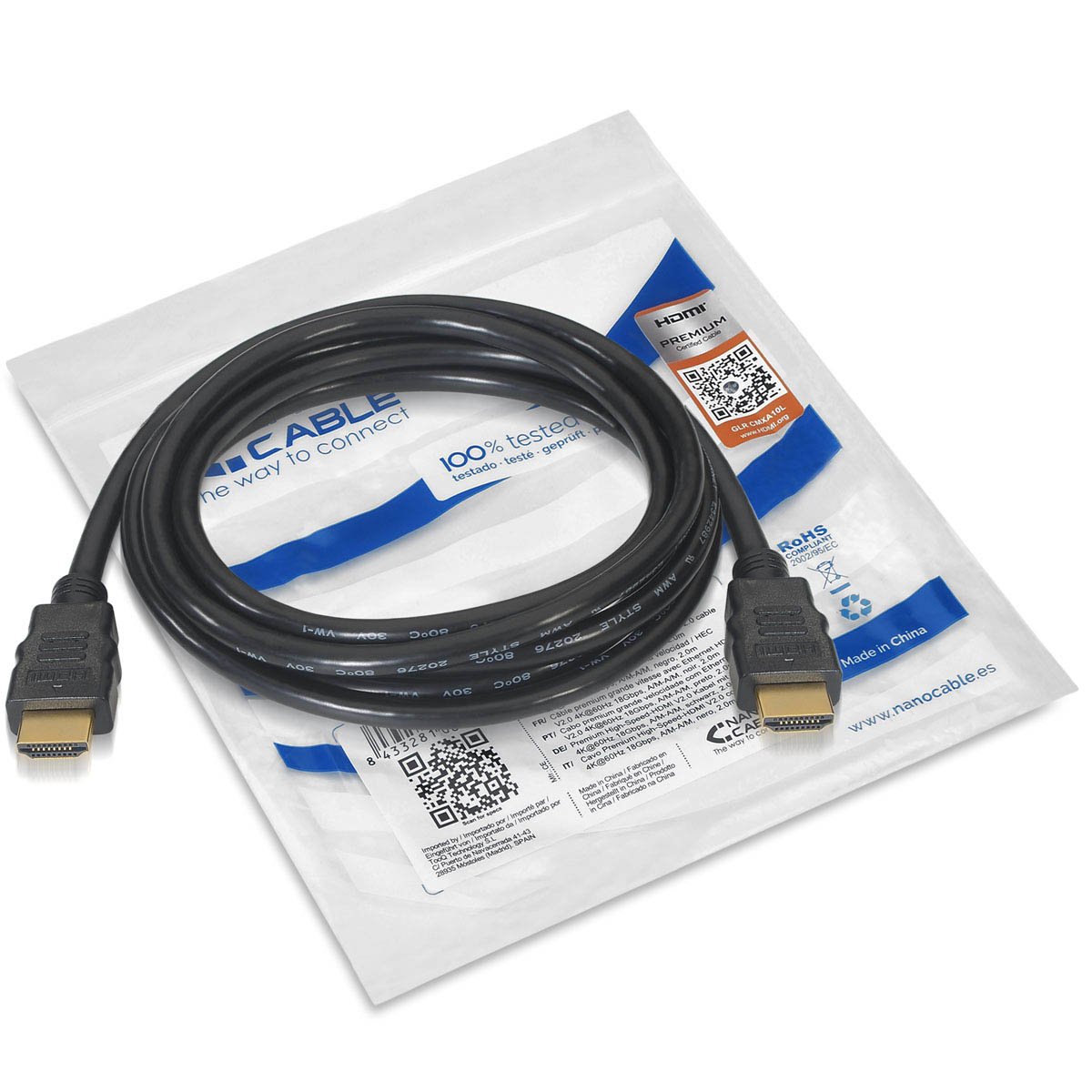 Cable HDMI Nanocable (HDMI)