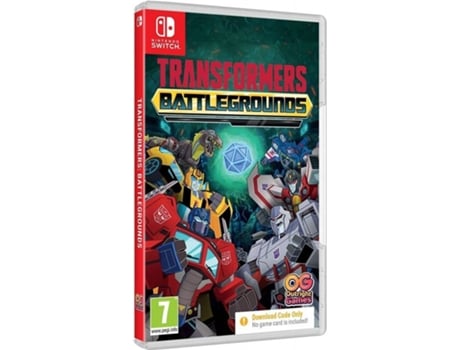 Juego Nintendo Switch Transformers: Battlegrounds (Código de Descarga en la Caja)