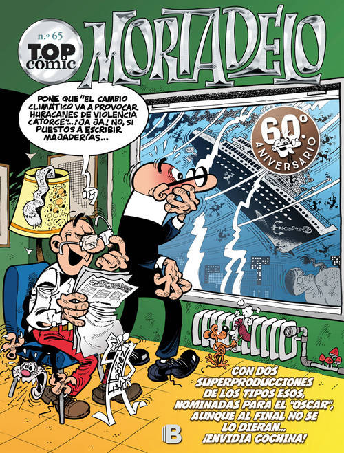 Libro Top Cómic Mortadelo 65 de Francisco Ibáñez (Español)